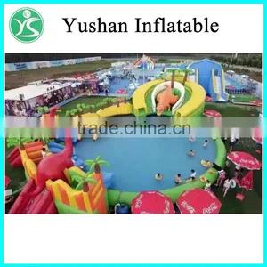 Chinese Suppliers Cheap Price Inflatable Slide Park thumbnail-4
