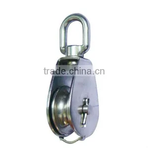 Single Wheel Pulley Swivel Type thumbnail-1