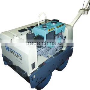Asphalt Walk Behind Road Roller Equipment Japanese Hydraulic Pump Hot for Sale thumbnail-1