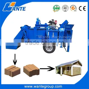 WT2-20M Diesel Interlocking Block Machine 2pcs/mould thumbnail-2