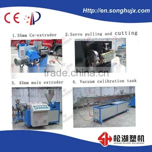 PVC Plastic More Exhaust Pipe Extrusion Line Songhu Made thumbnail-2