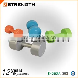 Fitness Plastic Cement Dumbbell thumbnail-1