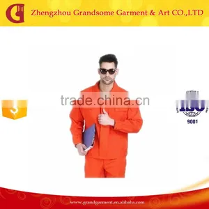 Good Quality 100% Cotton Work Jackets Personalized Workwear Uniform thumbnail-1