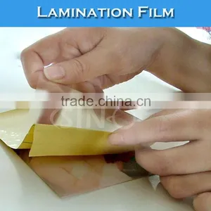SINO Pictures Or Menus Surface Protection Cold Lamination PVC Roll Film thumbnail-1
