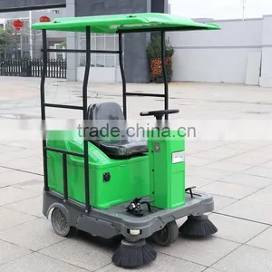 Multifunctional Industrial Electric Ride on Street Sweeper (DQS12A) thumbnail-4