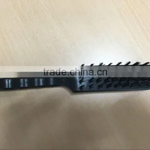 Black Plastic Wire Brush Stainless Steel Wire Brush thumbnail-4