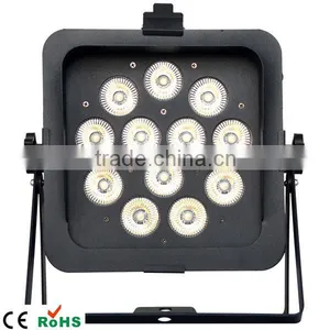 12x18W 6 IN 1 Infrared Remote Control LED Flat Par Can Light thumbnail-3