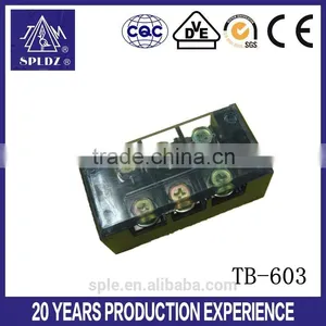 600V/60A 3 PoleTB Screw Terminal Block TB-603 thumbnail-1