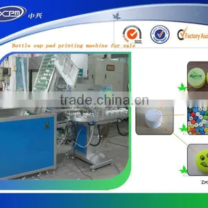 Bottle Caps Pad Printer With Conveyor thumbnail-1