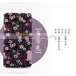Lovely Floral Leather Case Flip Stand Phone Case With Card Slots For IPhone 6S thumbnail-5