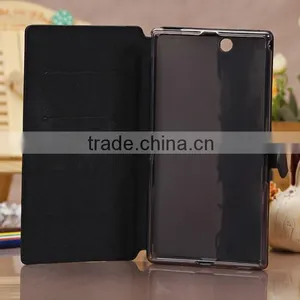 For Xperia z Ultra Flip Case thumbnail-1