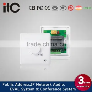 ITC T-671F Series Multiple Modules 11 Steps Wall Volume Control Public Address thumbnail-1