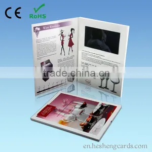 7" Custom Video Player Greeting Card /sex Video Display Greeting Card/video Greeting Card thumbnail-1