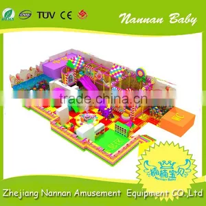 Good Quality Plastic Playground Equipment for Soft Area thumbnail-3