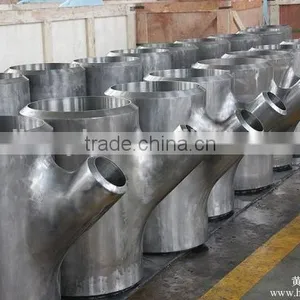Asme B16.9 Carbon Steel Lateral Reducing Tee Pipe Fitting thumbnail-2