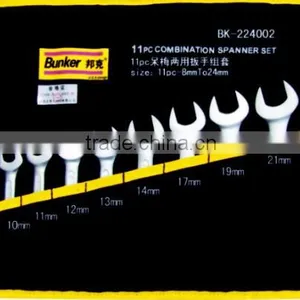 Combination Ring Spanner Sets 11 Pcs thumbnail-1