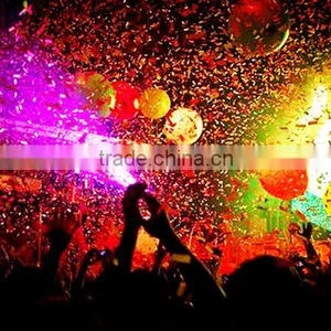 1200W Stage Equipment Color Paper Big Confetti Blower Machine With Flight Case thumbnail-2
