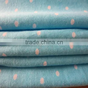 2014 Best Price Poly Spun Knit Fabric for Ladies' Summer Dress thumbnail-1