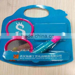 Two Pcs Make up Mirror Girls' Ballpoint Pen for Promotional Gift Mini Lipstick Pen thumbnail-1