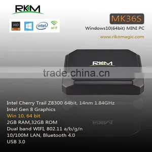 Rikomagic MK36S Win10 Smart TV Box Intel Cherry Trail Z8300 Quad Cores 1.8GHz CPU 2G/32G Dual WiFi thumbnail-6
