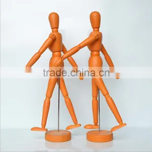Pink Color Mini Doll Supply 10 "wooden Puppet Joints Wooden Crafts Processing Customized Manufacturers Selling Wholesale thumbnail-3