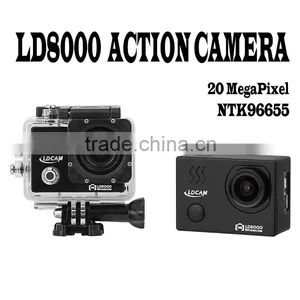 FHD1080P WIFI Action Camera 2.0inch Display 20Megapixel Action Camera thumbnail-1
