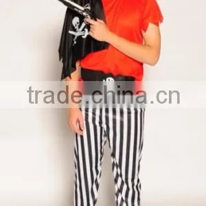 Fancy Men Sexy Cosplay Costume Jack Sparrow Costume Adult Pirate Costume thumbnail-3
