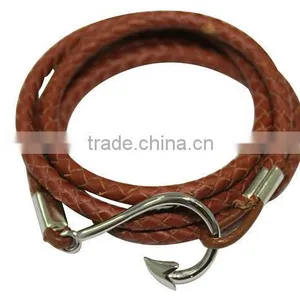Jewelry Ninghuiarts Leather Bracelet Fishhook Bracelets Manufacturers thumbnail-1