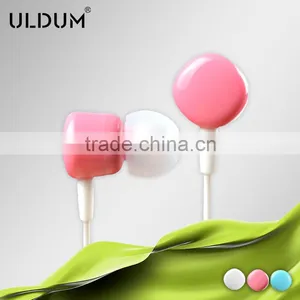 ULDUM Best Selling Bass Earphone Illuminated Candy Earphone for Children and Girls thumbnail-1
