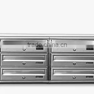 Hot Sale in Germany Market 304 Stainless Steel Outdoor Mailbox thumbnail-3