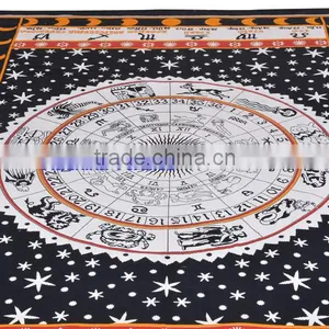 Colourful Printed Mandela Tapestry Wall Decor Throw Table Cover 100% Cotton Bedspread Indian Jaipur Manufacturer & Wholesaler thumbnail-2
