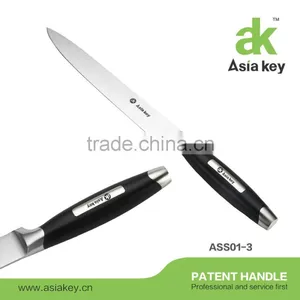 6 PCS Practical Kitchen Knives Set With Wooden Stand thumbnail-4