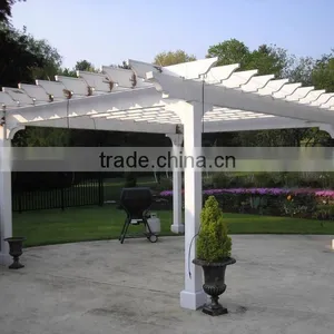 CE,FSC,SGS Certification Wpc Waterproof Best Price Waterproof Wpc Pergola Price thumbnail-2