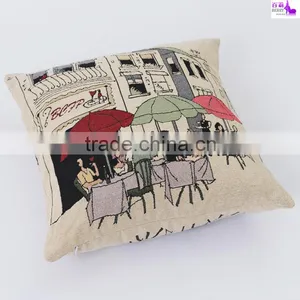 Hot Sales Printed Chenille Cushion thumbnail-1