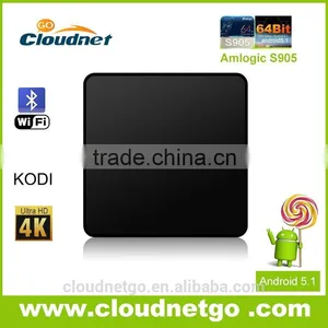 Cloudnetgo Android 5.1 TV Box in Amlogic S905 Chipset Support 4K UHD 60Ghz,10 Bit Android TV Box With Kodi 15.2 1/2G+8G thumbnail-2