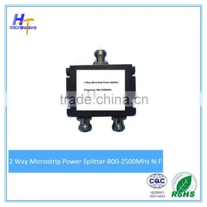 2 Ways Wilkinson Power Splitter 800-2500mhz 50ohm rf Micro-strip Power Splitter for Indoor or Outdoor Use thumbnail-1