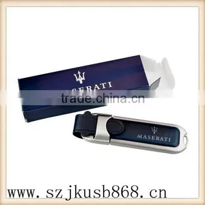 Hot Sale Good Quality the Leather Usb Flash Drive thumbnail-1