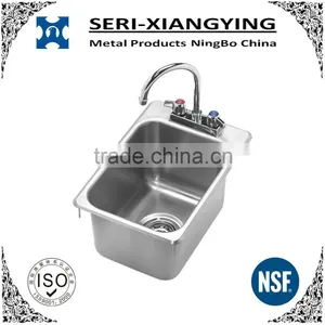 NSF Approval Stainless Steel One Tub Drop In Kitchen Sink thumbnail-1