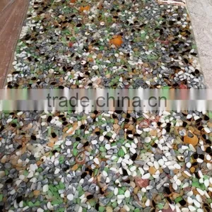 Resin Pebble Panel for Wardrobe Door Designs, Sliding Folding Door Wardrobe thumbnail-6