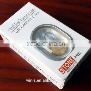 HOT Freshtone Impressions Hazel Cheap Color Lenses Wholesale Colored Contacts thumbnail-1
