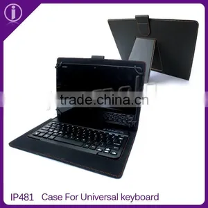China Top Ten Selling Products Universal Leather Keyboard Case for 9-10.1 Inch Tablet thumbnail-5