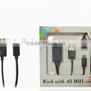 Cabletolink MHL KIT to HDMImedia Adapter 1080p Micro 5pin USB for Android Phones Tablets thumbnail-1