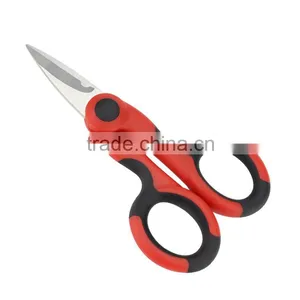 5 1/2 Inch Cable Cutting Stainless Steel Electrician Scissors thumbnail-6