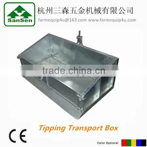 3-Point Rear Tipping Transport Box for Compact Tractors Kubota,Iseki thumbnail-1