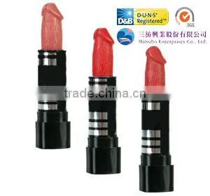 Red Custom Lipstick Penis Shaped Lipstick thumbnail-1