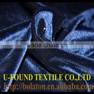 TONE TO TONE Glitter ON HIGH QUALITY SPANDEX WARP VELVET FABRIC thumbnail-4