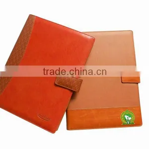 2014 Newest Leather Portfolio With Calculator and Notepaper thumbnail-1
