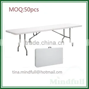 Retail HDPE 8FT Rectangle Folding Table for Outdoor thumbnail-2