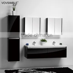 Environmental Luxury Wooden French Bathroom Vanity Cabinet thumbnail-3