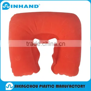 Factory Red/Green PVC Baby Swimming Neck Ring/Cheap Travel Neck Pillow Inflatable Neck Pillow/car Neck Pillow/travel Neck Pillow thumbnail-1
